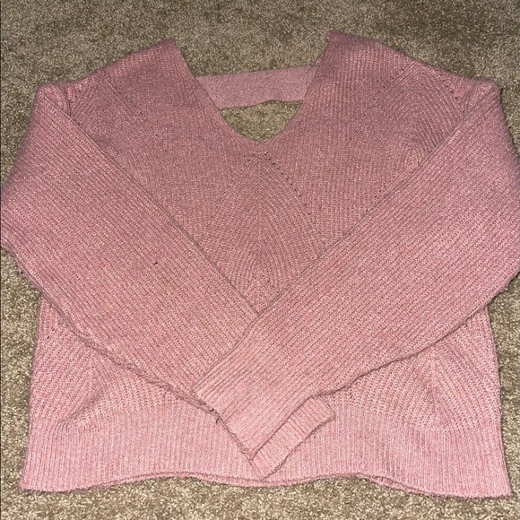 Pink Rose Tops - PinkRose sweater.